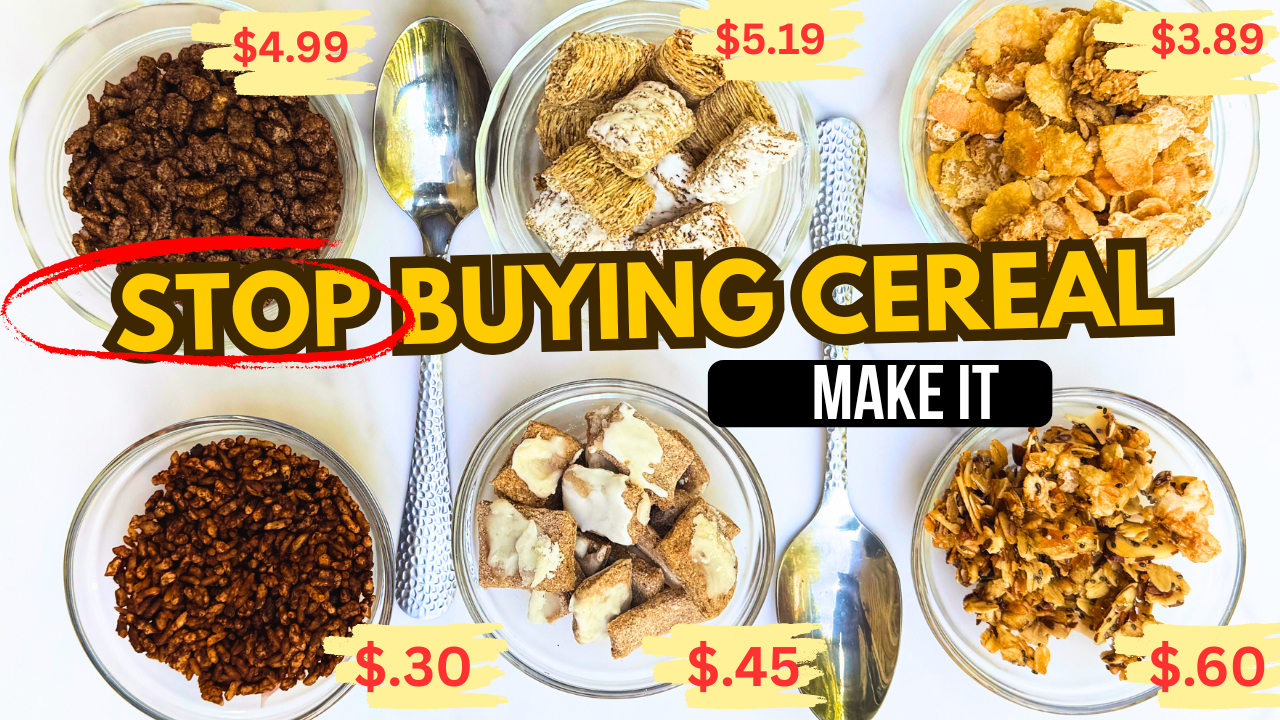5 Homemade Clean Cereal Recipes That’ll Outsmart the Aisle!